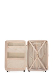Dune London Pink Olive Medium Suitcase - Image 5 of 6