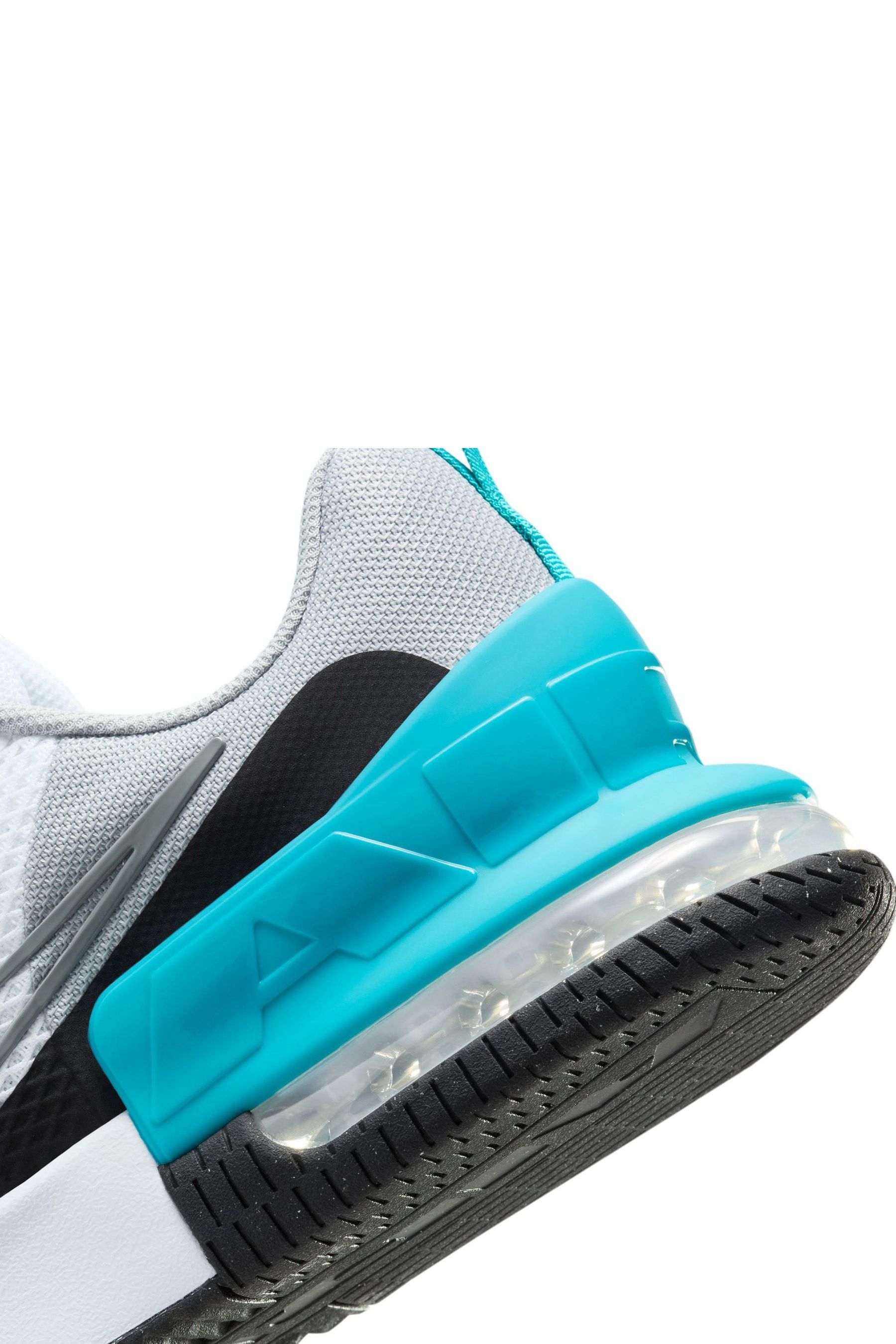 Grey Blue Nike Air Max Alpha 6 Gym Trainers