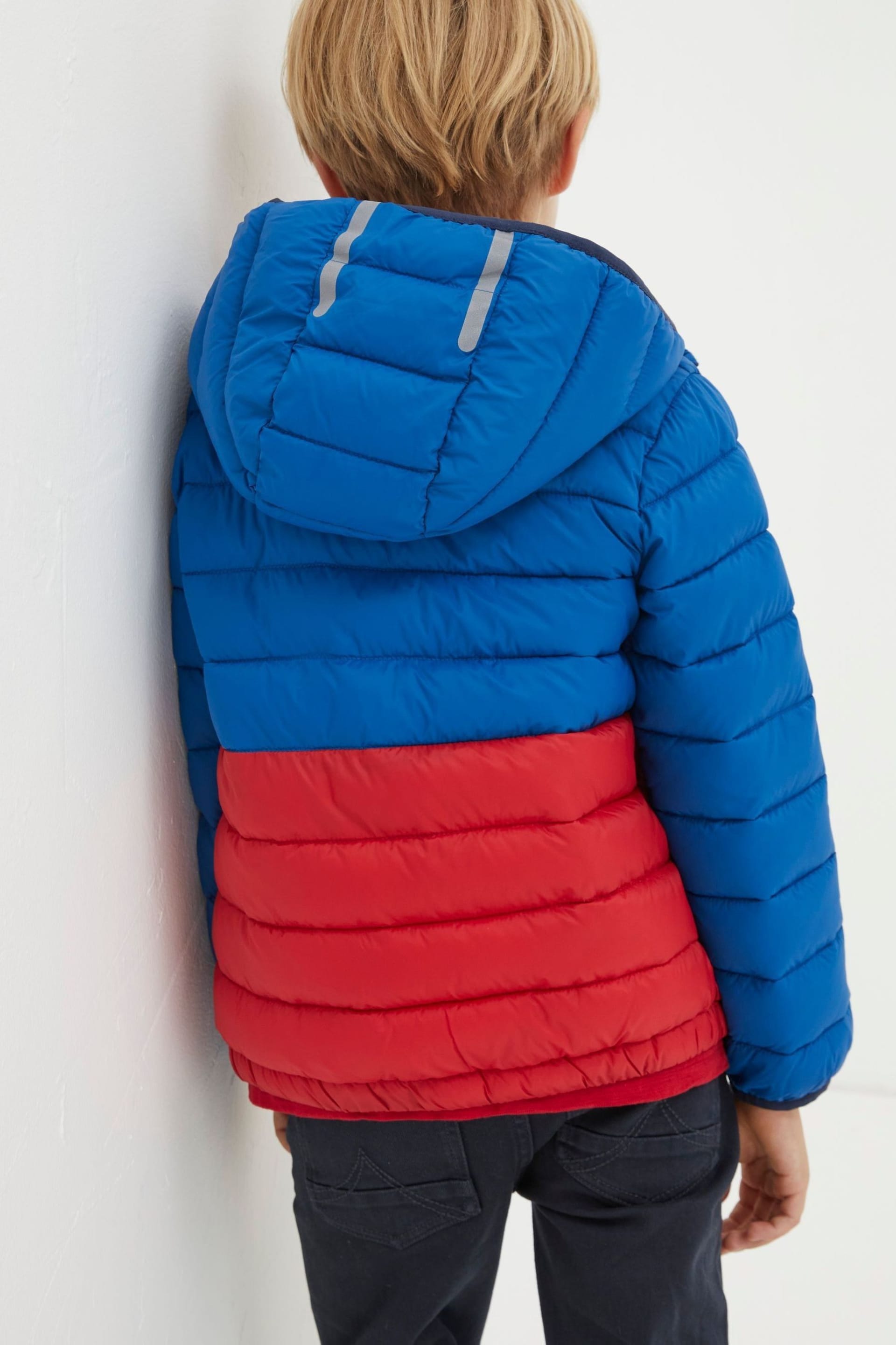 FatFace Blue Padded Jacket - Image 2 of 4