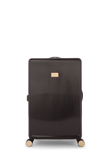 Dune London Olive Large Suitcase