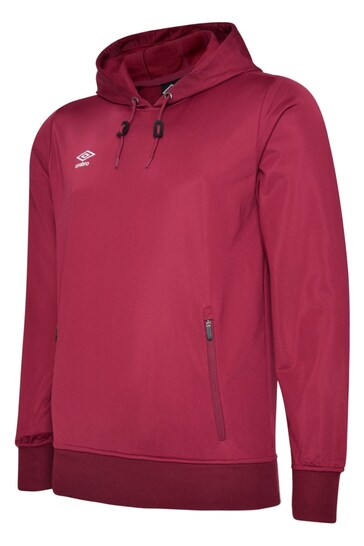 Umbro Red Chrome Poly OH Hoodie