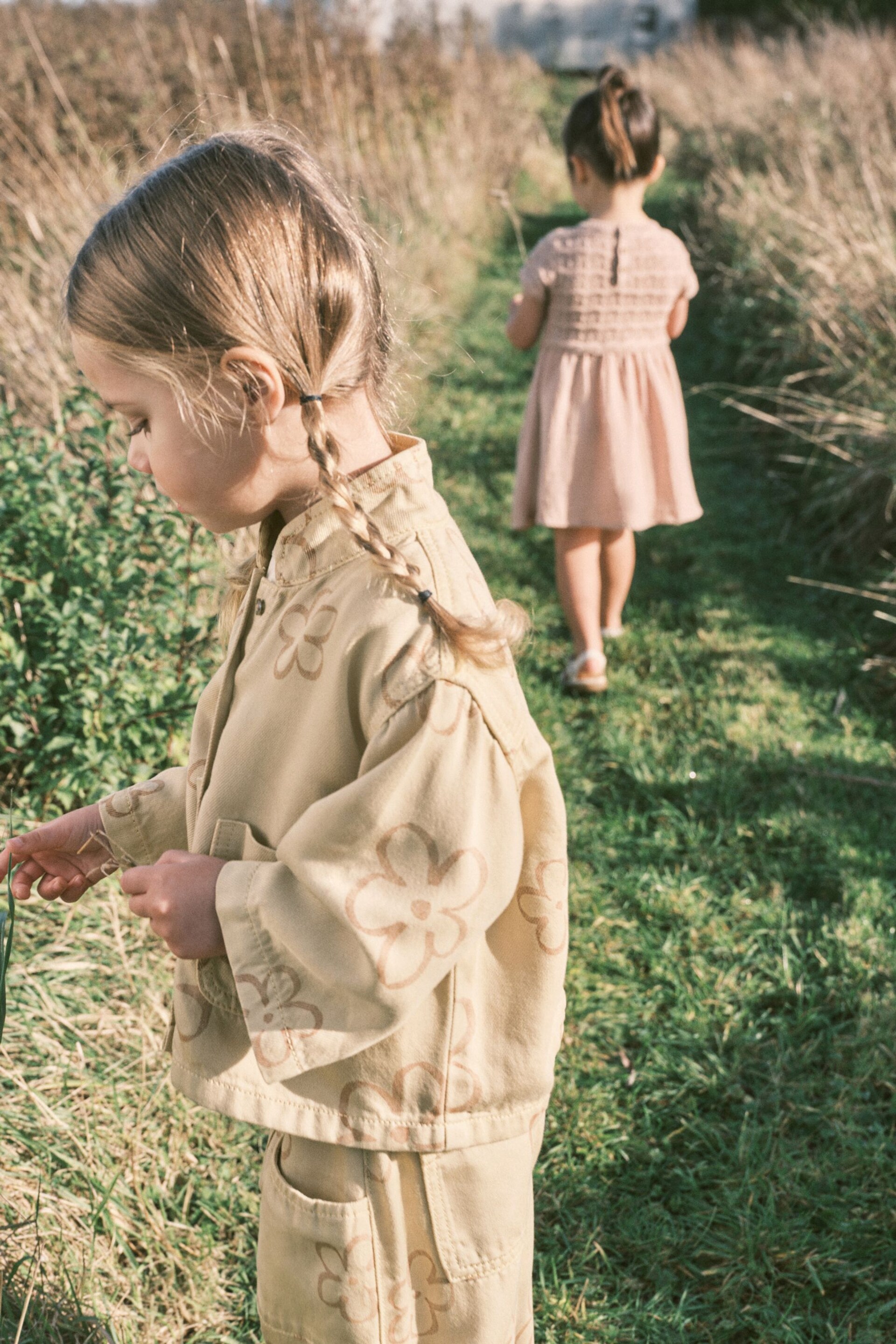 Neutral Crochet Flower Dress (3mths-7yrs) - Image 4 of 13