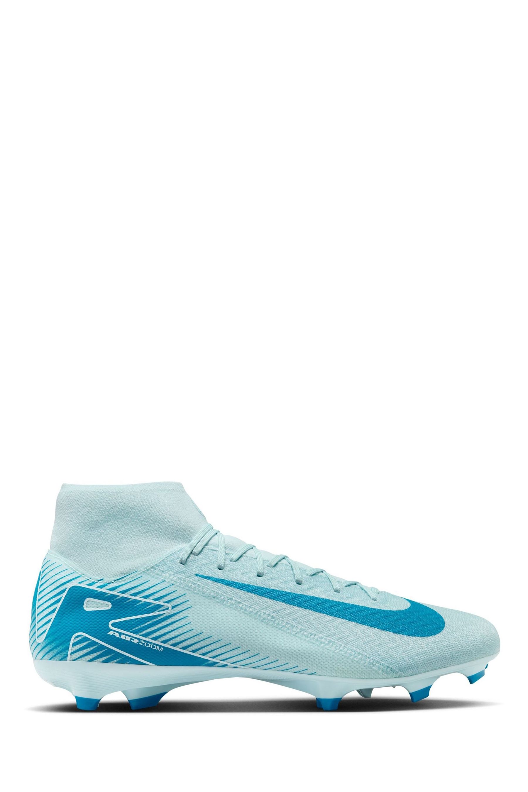Buy Nike Soar White Adults Zoom Superfly Academy Ground Football Boots from Next Luxembourg