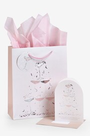 Silver Prosecco Gift Bag and Card Set - Image 3 of 3