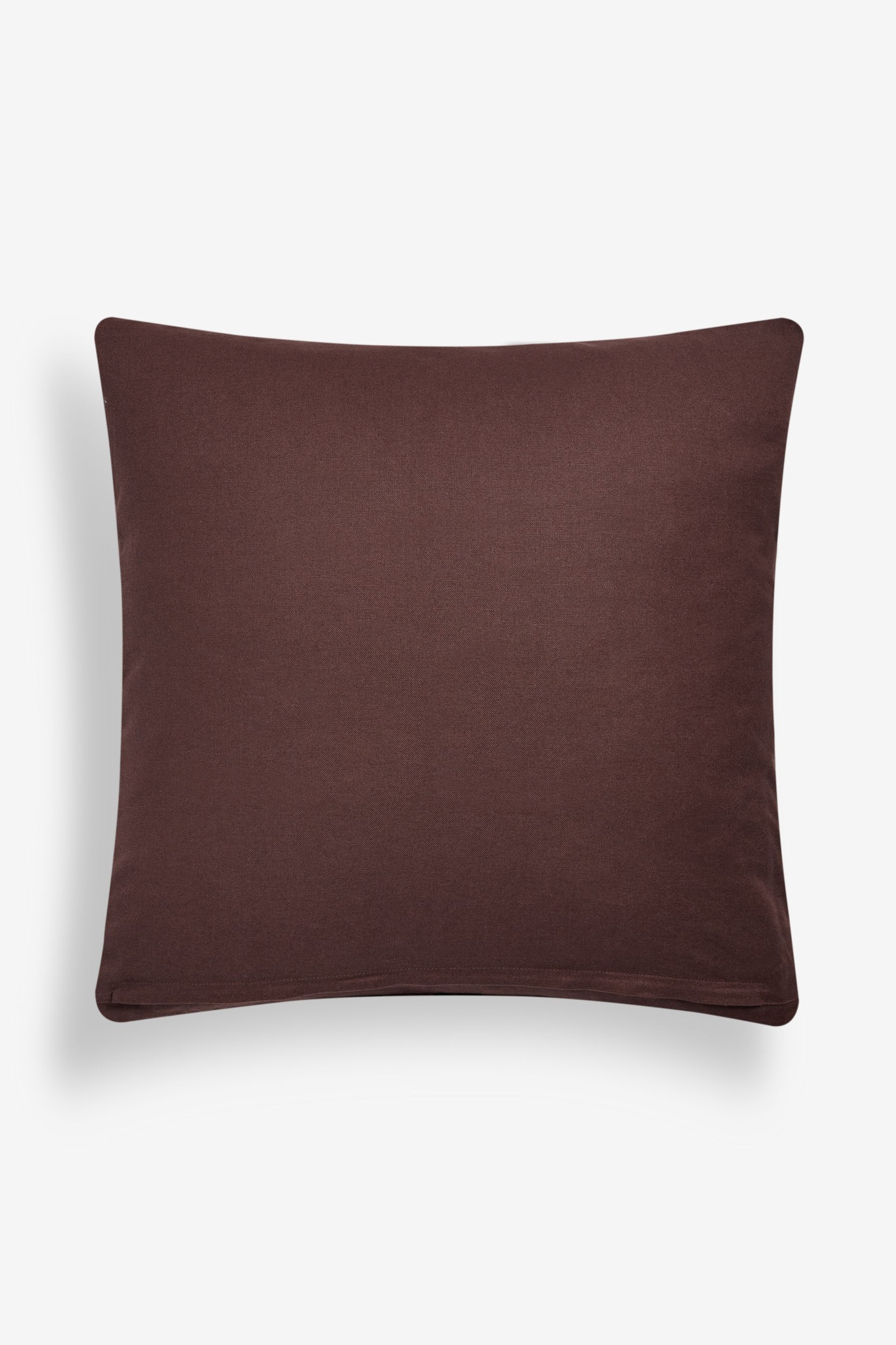 Brown Velvet Stripe 50 x 50cm Cushion - Image 3 of 5