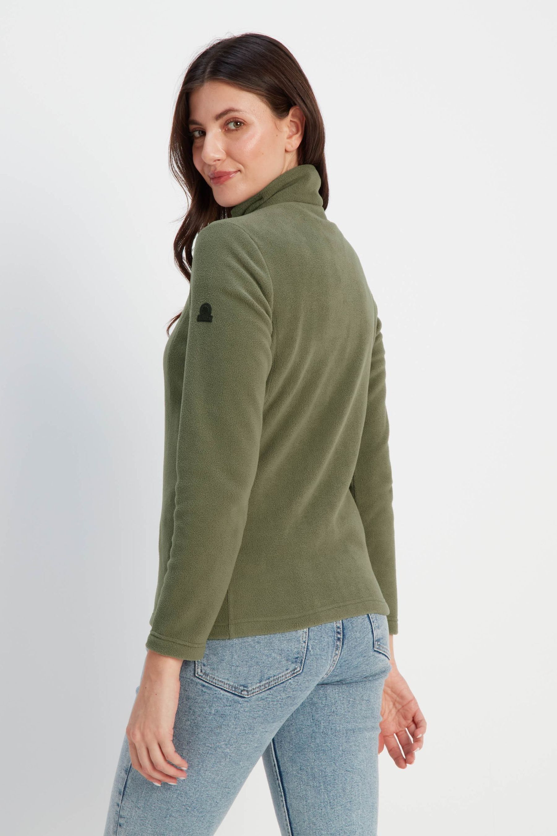 Fleece zip jumper online