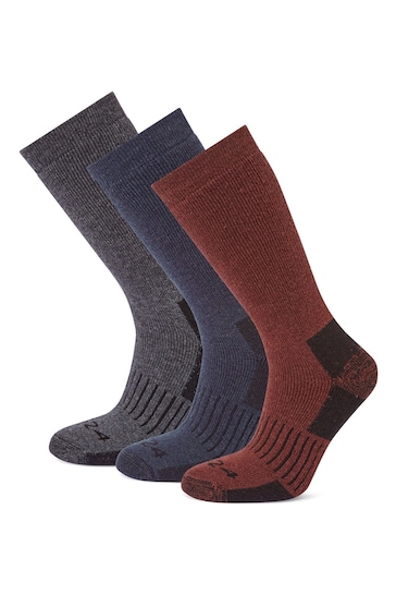 Tog 24 Grey Villach Trek Socks 3 Pack