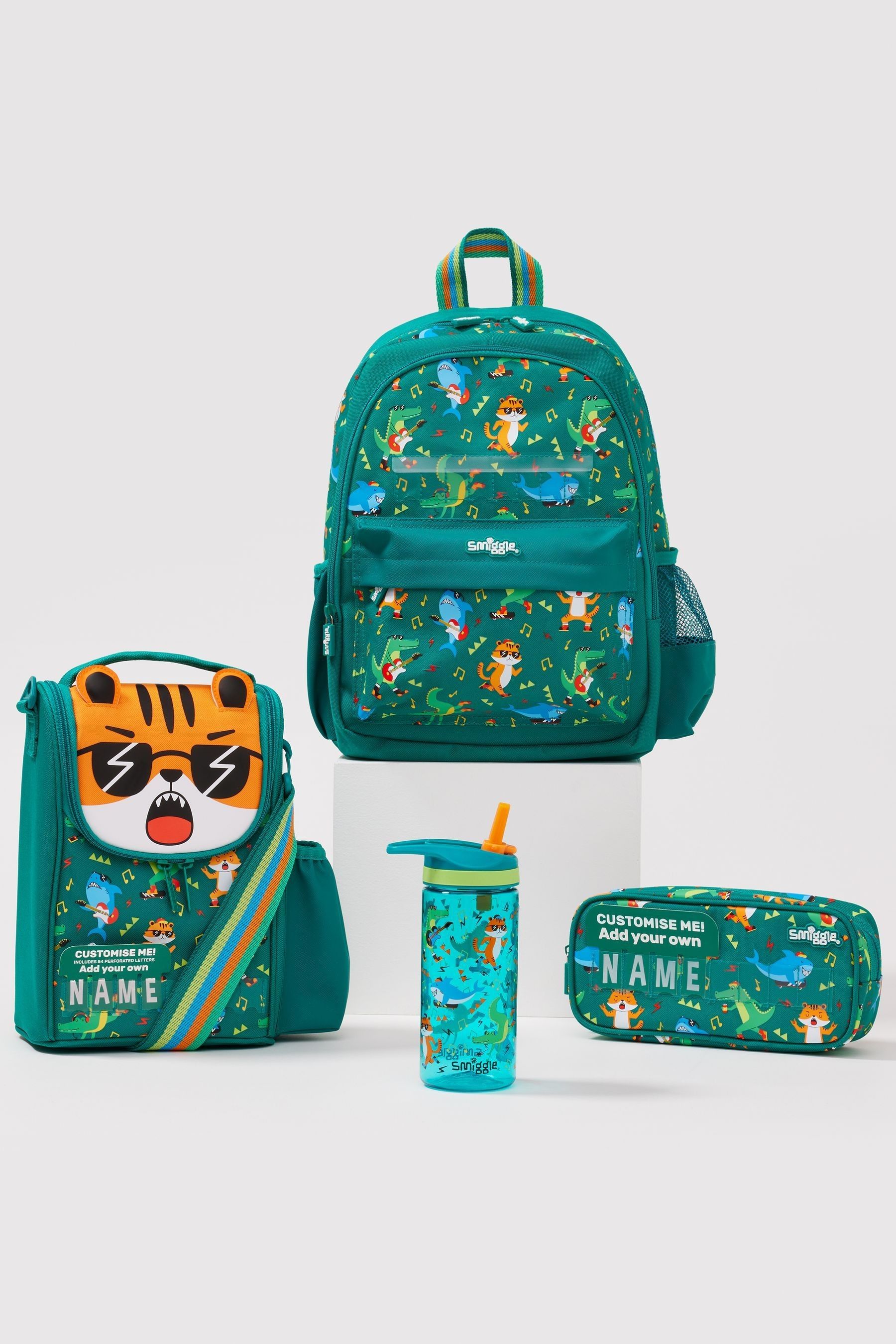 Buy Smiggle Green Lets Play 4 Piece School Bundle Bag from Next Ireland