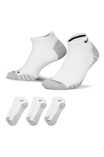 Nike White Everyday Max Cushioned Trainer Socks