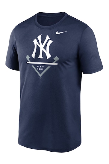 Nike Blue New York Yankees Icon Legend T-Shirt