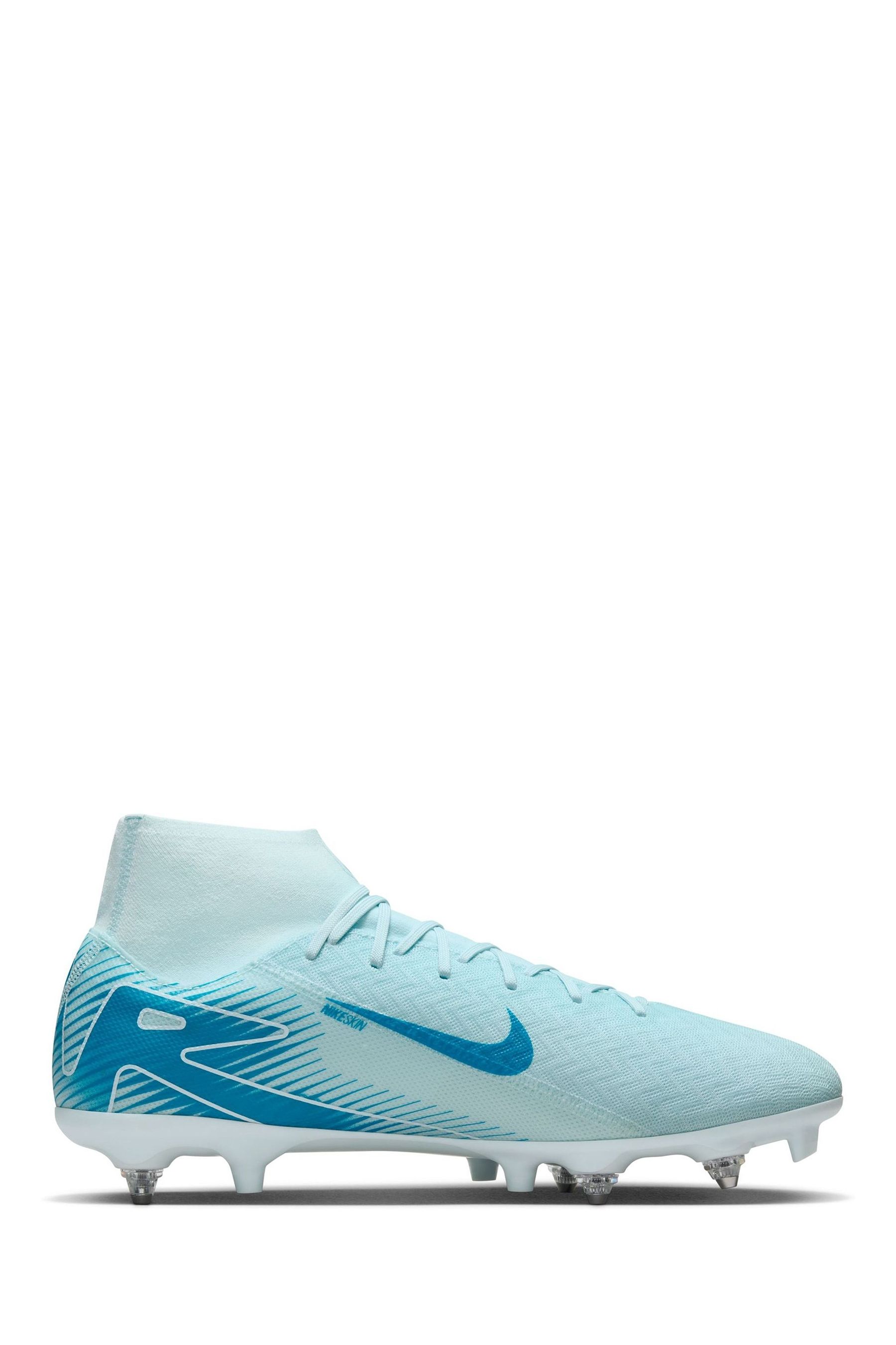 Buy Nike Soar White Adults Zoom Mercurial Superfly 10 Academy Soft Ground Football Boots from Next Germany