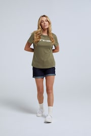 Animal Womens Marina Organic Logo T-Shirt - Image 3 of 6