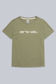 Animal Womens Marina Organic Logo T-Shirt - Image 5 of 6
