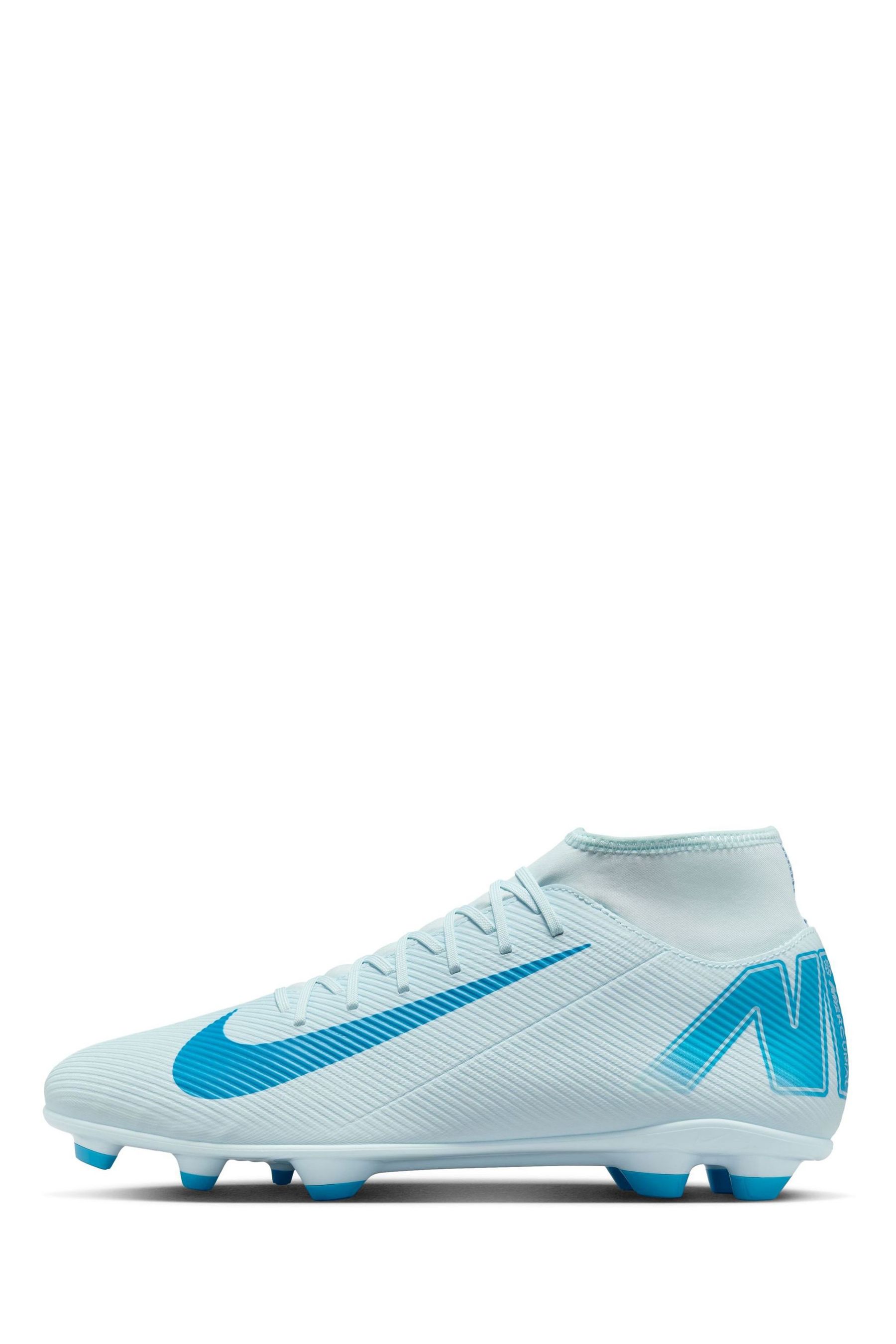 Nike Soar White Adults Mercurial Superfly 10 Multi Ground Football Boots