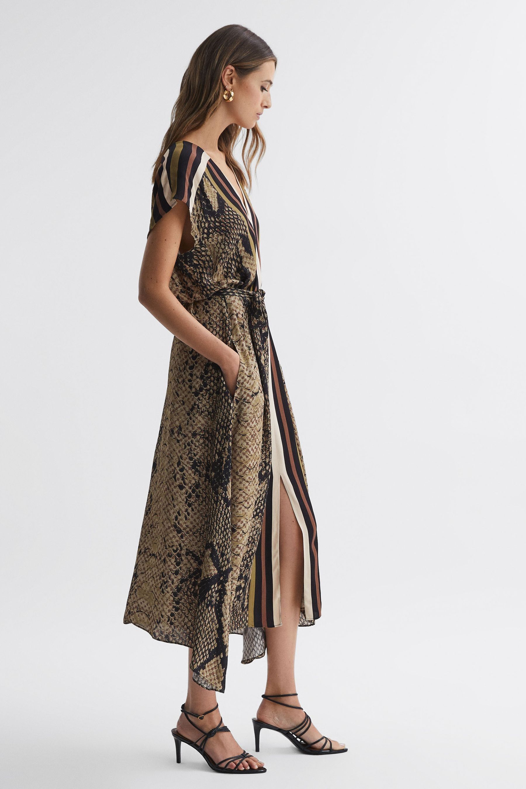 Marni snake print dress on sale