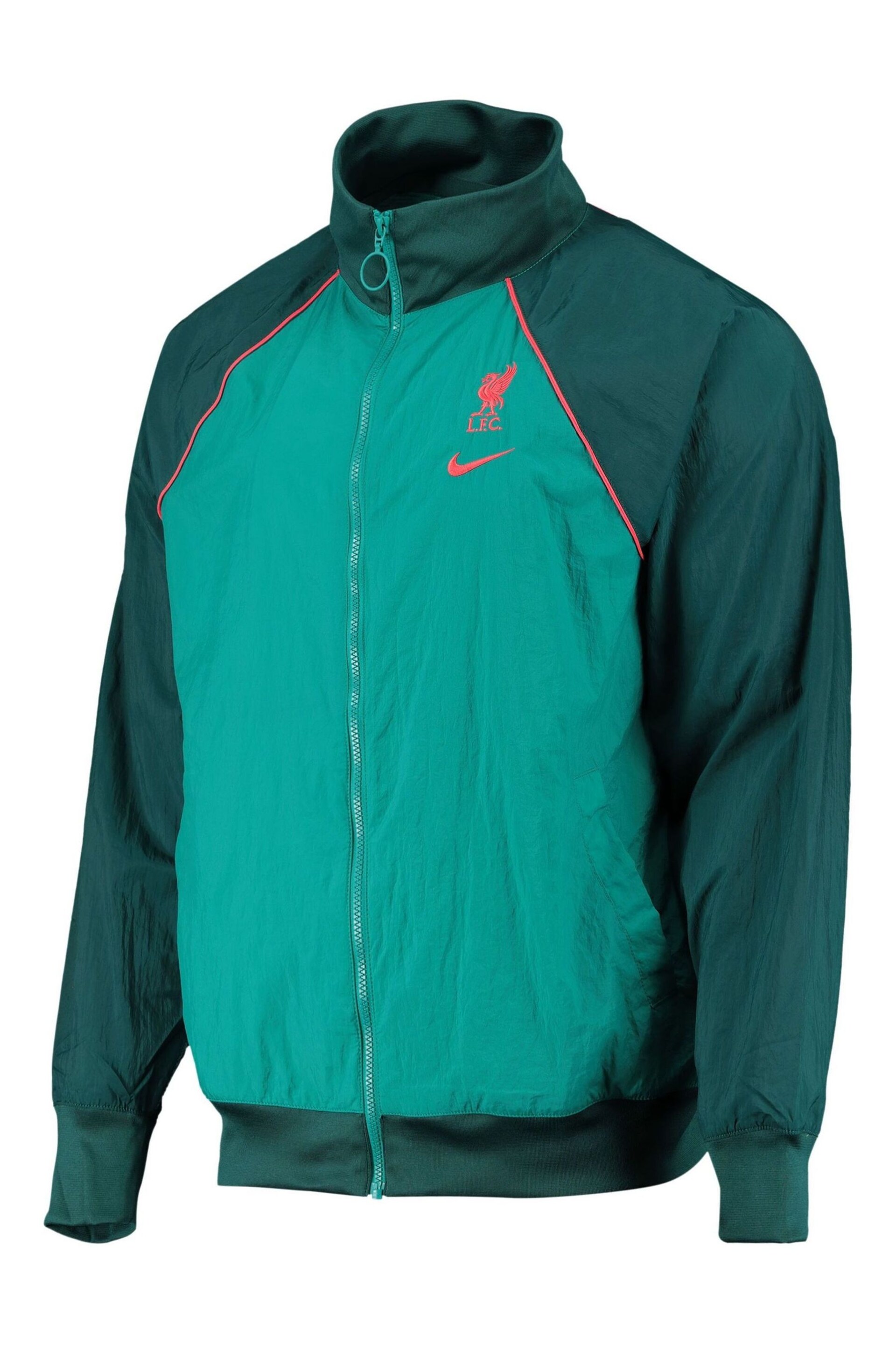 Nike Green Liverpool Tracksuit Jacket - Image 2 of 3