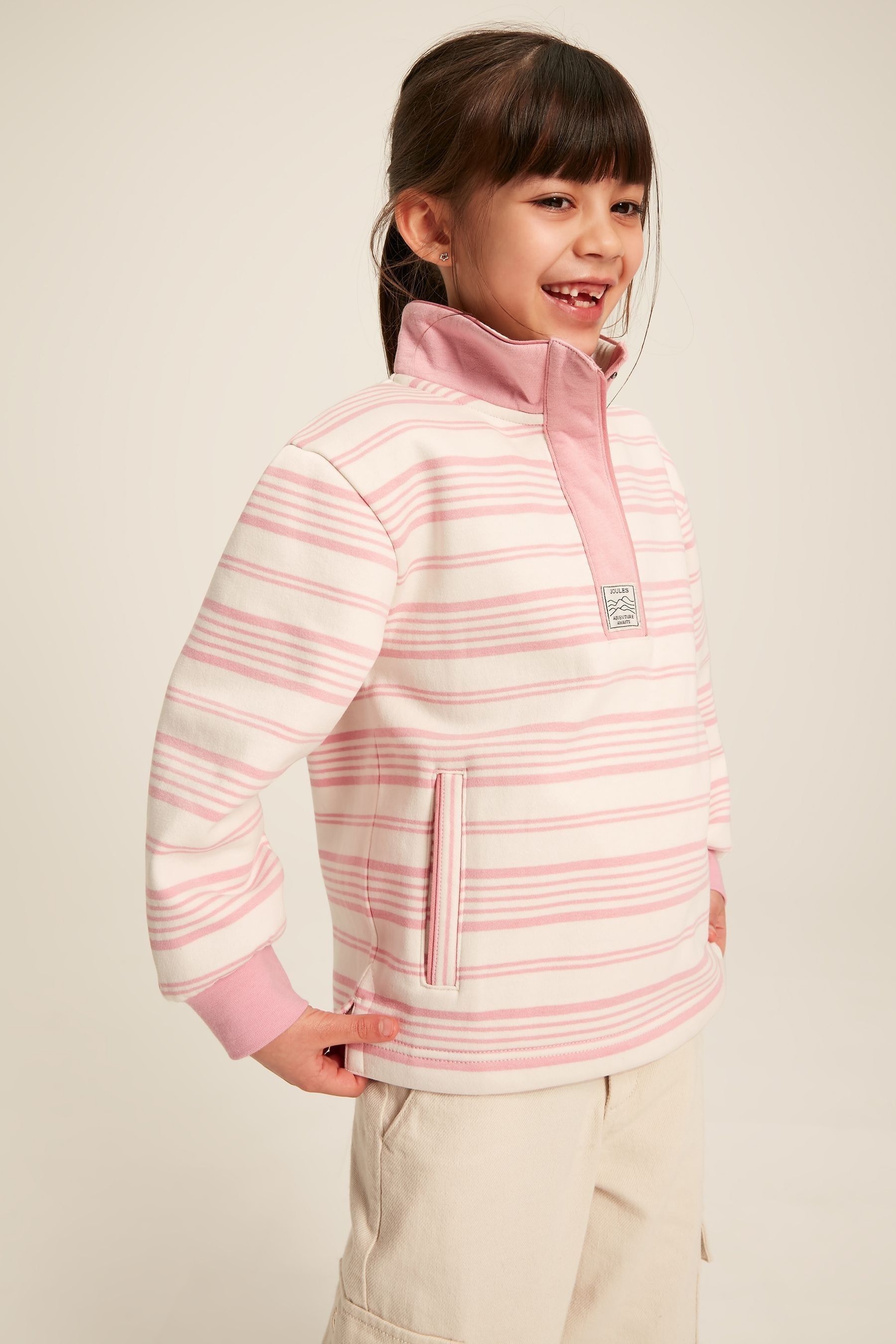 Joules funnel neck sweatshirt shop
