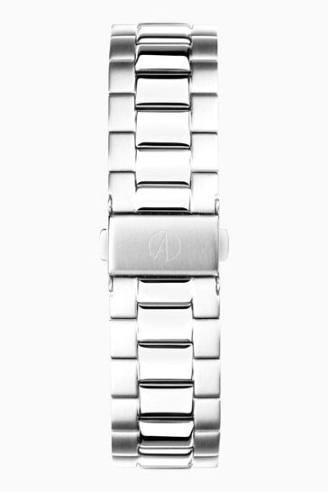 Accurist Ladies Silver Tone Everyday Solar Stainless Steel Bracelet 30mm Watch