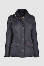 Barbour® Navy Cavalry Quilted Jacket - Image 6 of 7