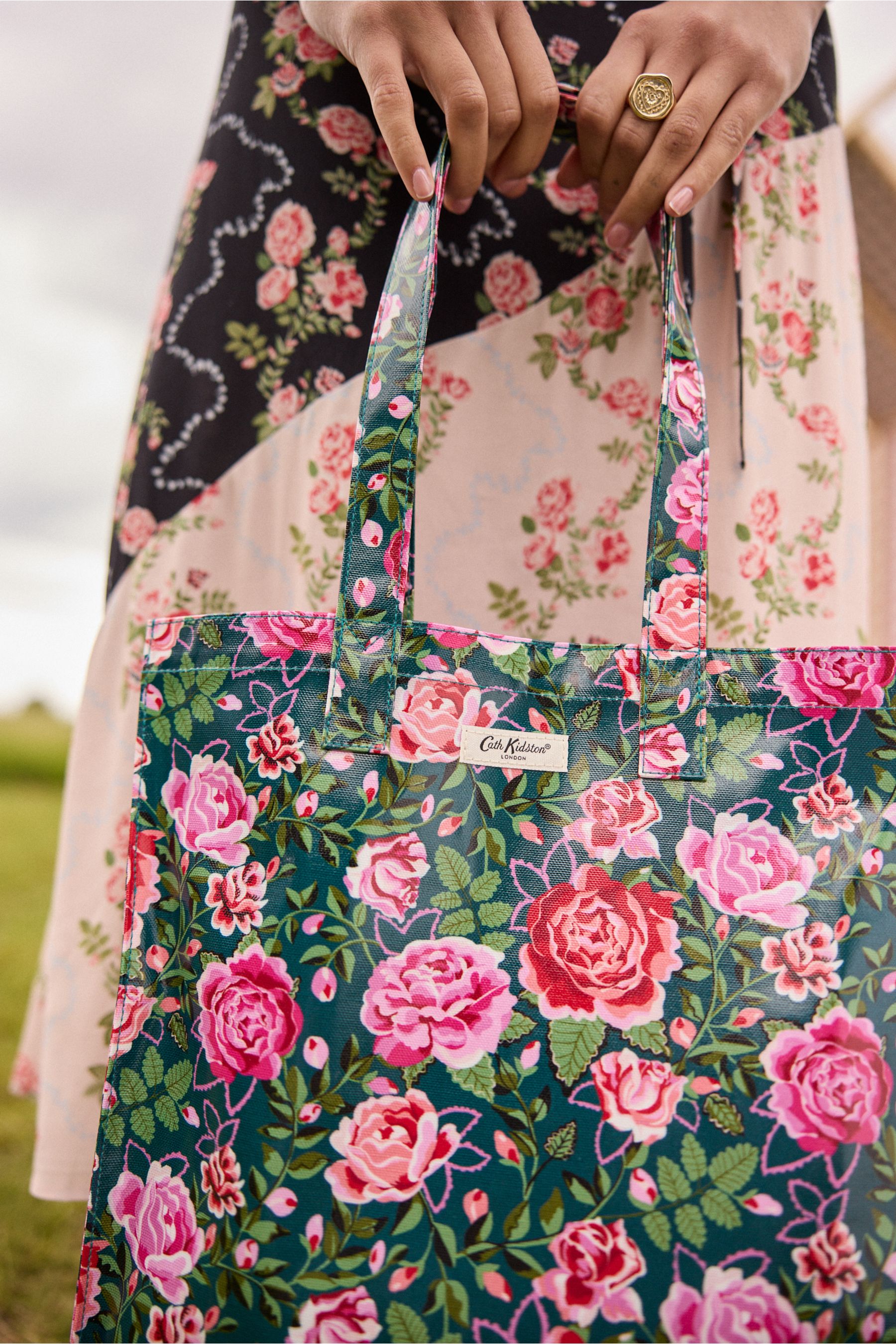 Cath kidston green bag discount