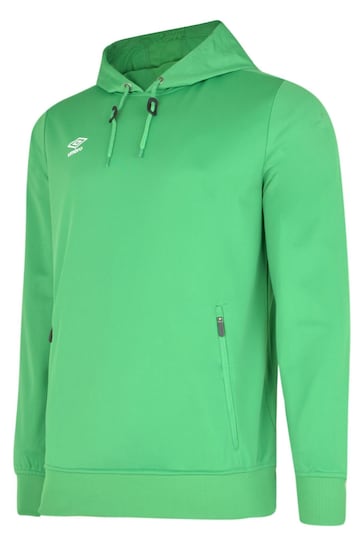 Umbro Green Poly OH Hoodie