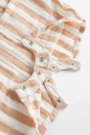 Rust/White Stripe Baby Woven Romper (0mths-2yrs) - Image 11 of 11