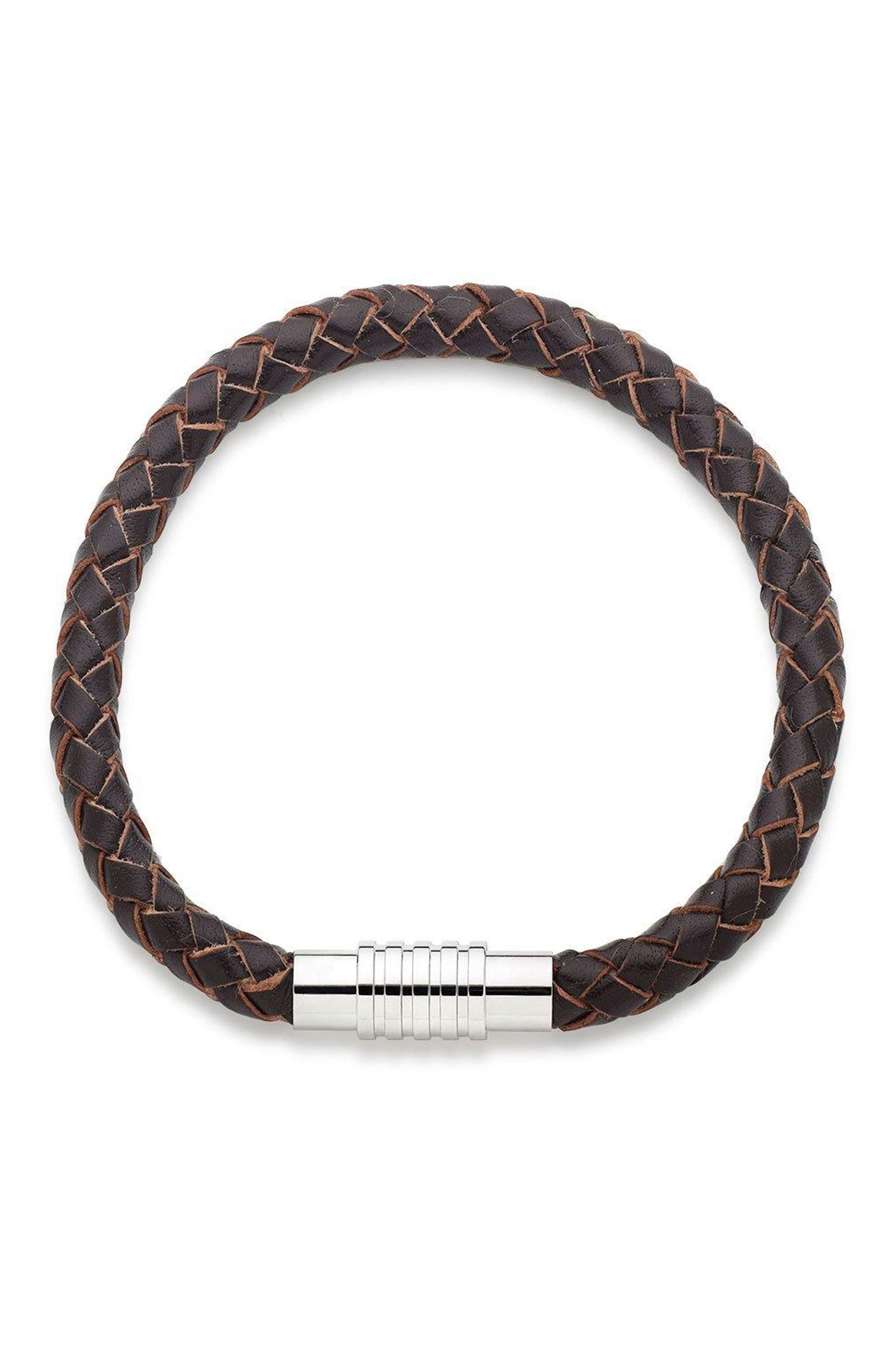 Next mens leather bracelet discount