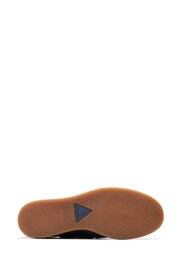 Clarks Blue Suede Clarkbay Go Shoes - Image 6 of 6