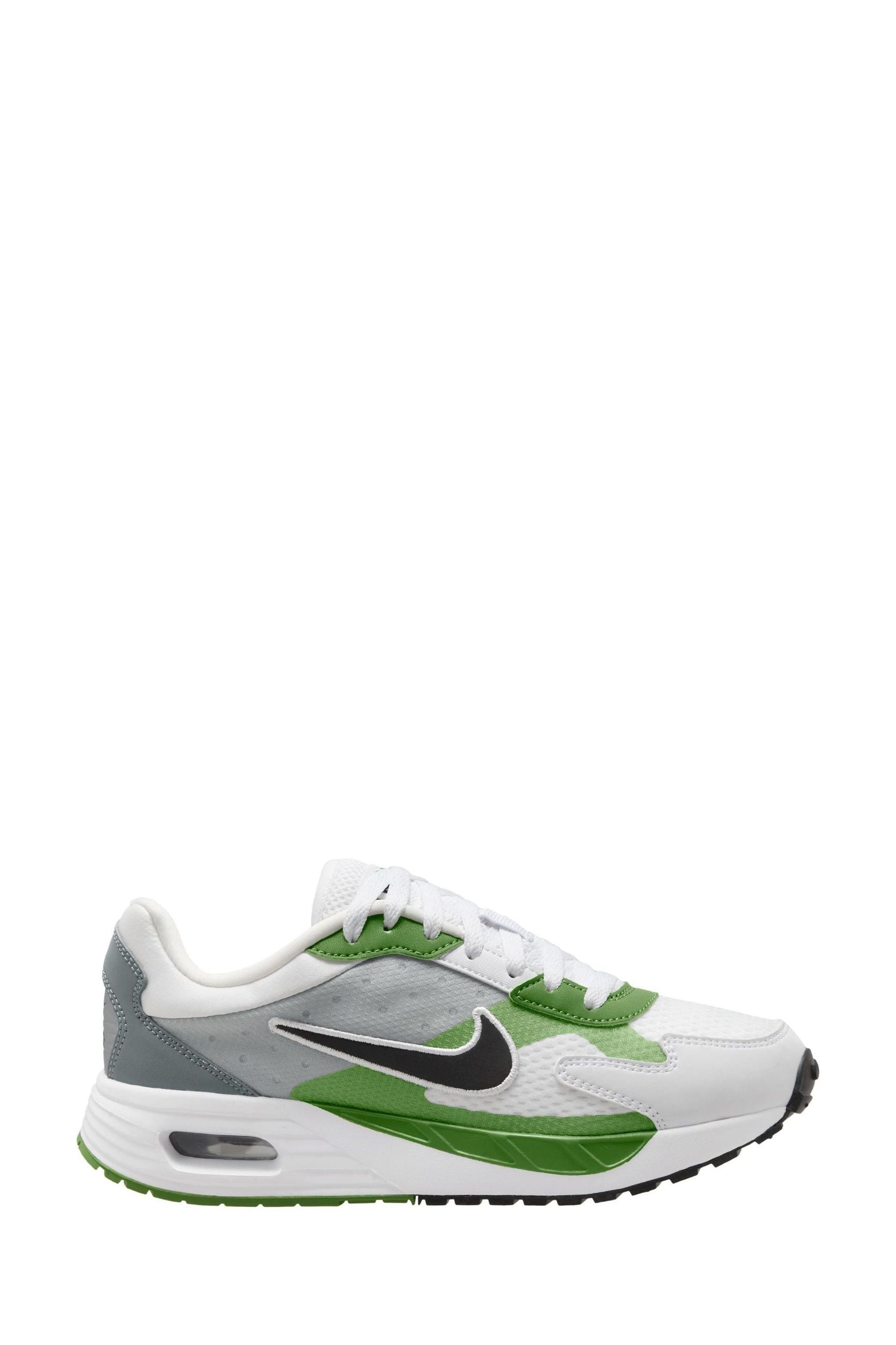 Nike white mesh trainers top