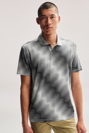Monochrome Golf Polo Shirt
