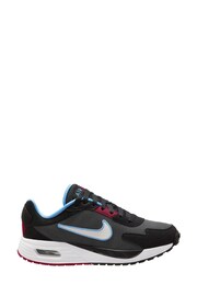 Nike Blue/Black Youth Air Max Solo Trainers - Image 1 of 4