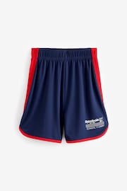 Reebok Navy Sports Shorts - Image 8 of 10