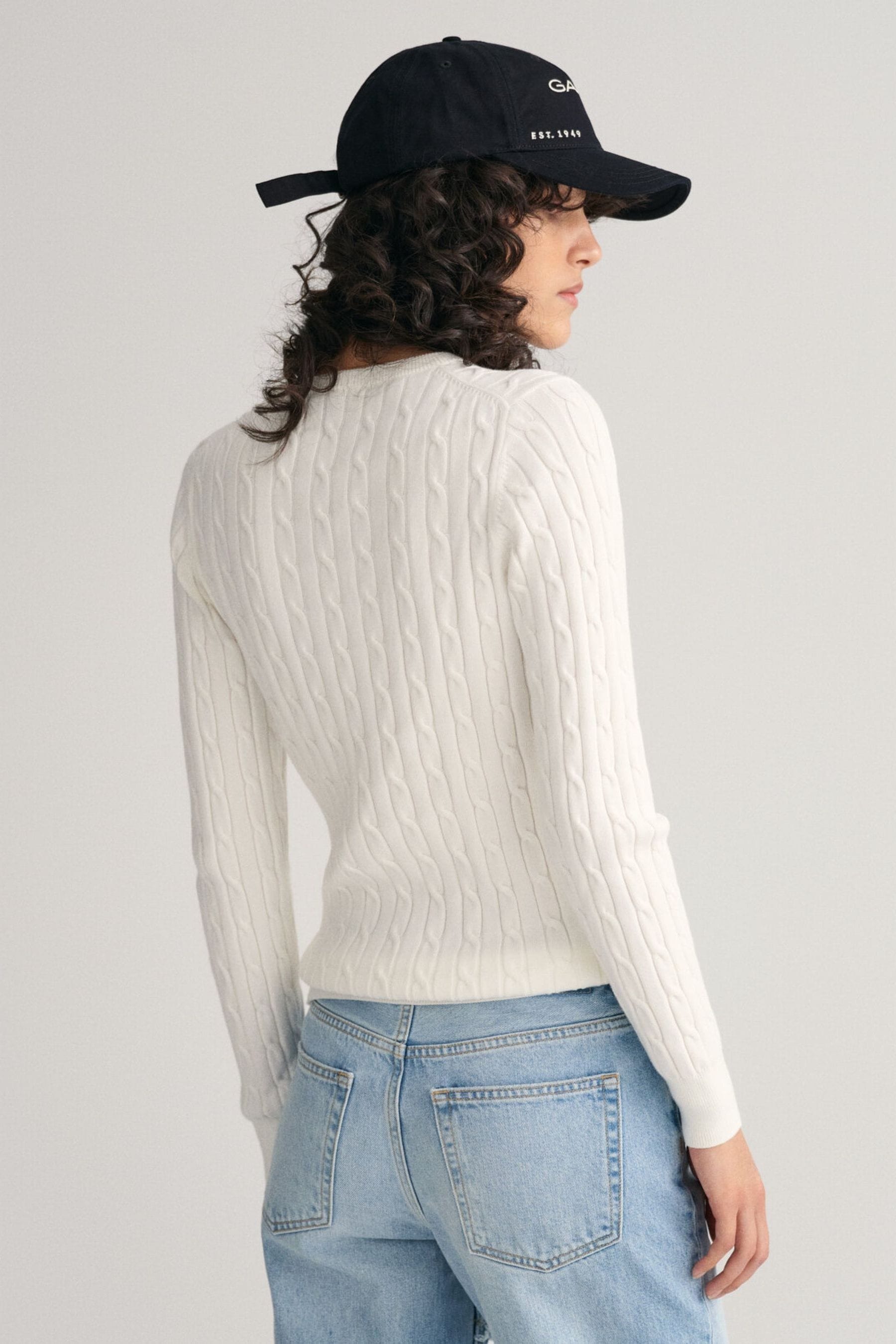 Gant cable knit jumper hotsell