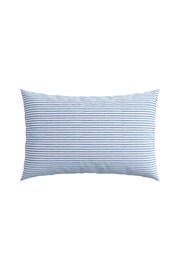 Helena Springfield Blue Ticking Stripe Duvet Cover and Pillowcase Set - Image 4 of 4