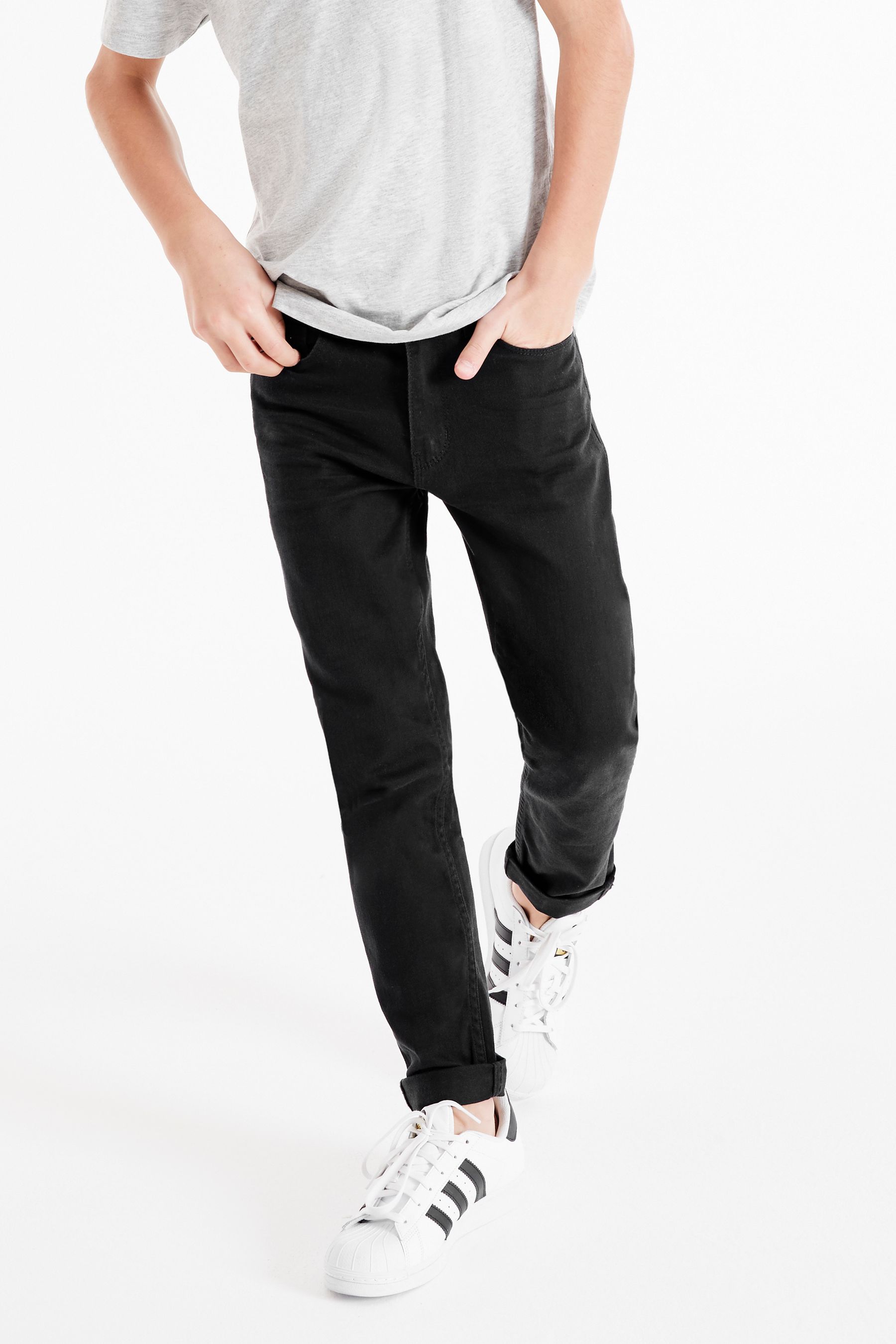 Next boys black jeans best sale