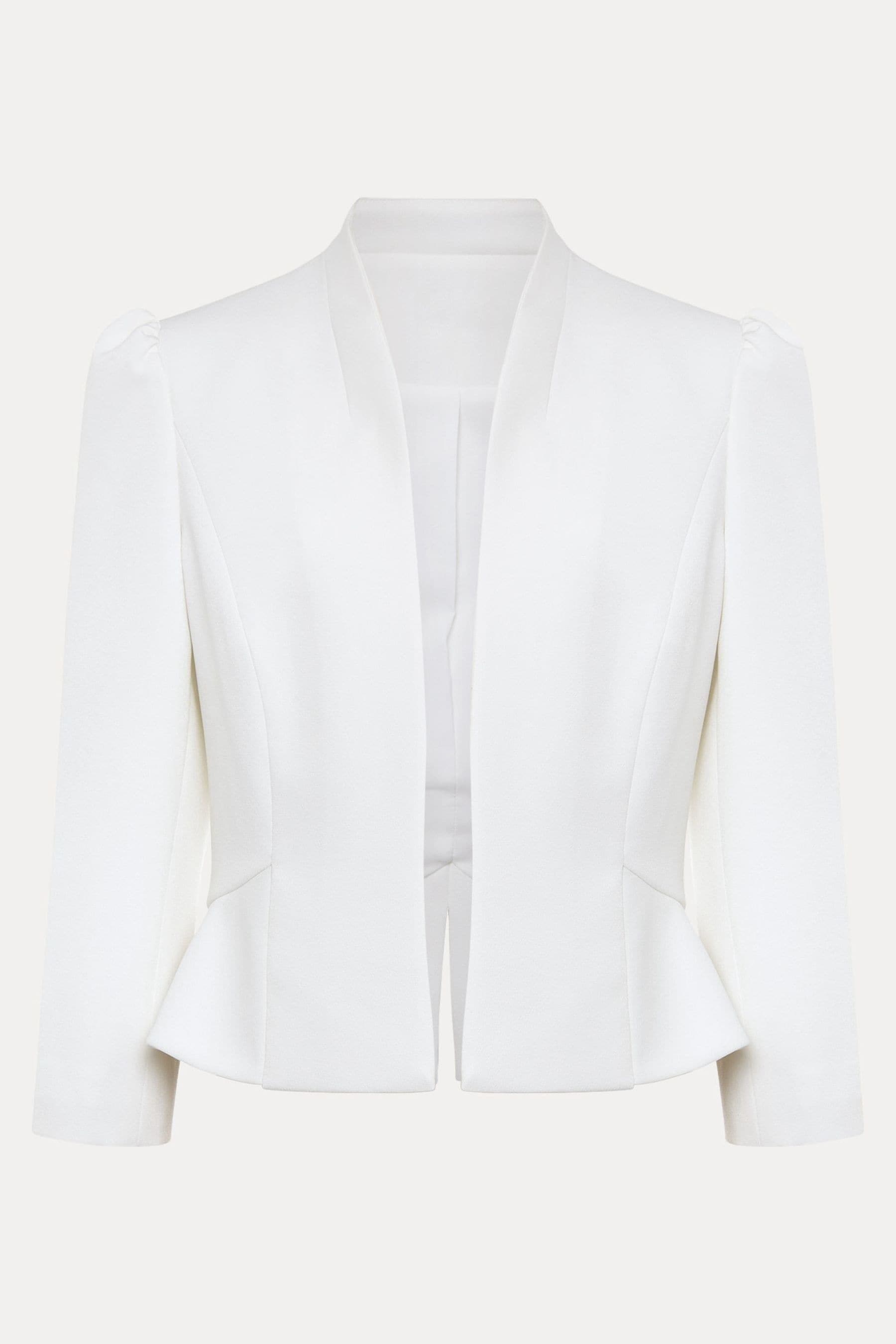 White peplum sales jacket uk