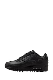 Nike Black Youth Air Max 90 Easy On Trainers - Image 2 of 4