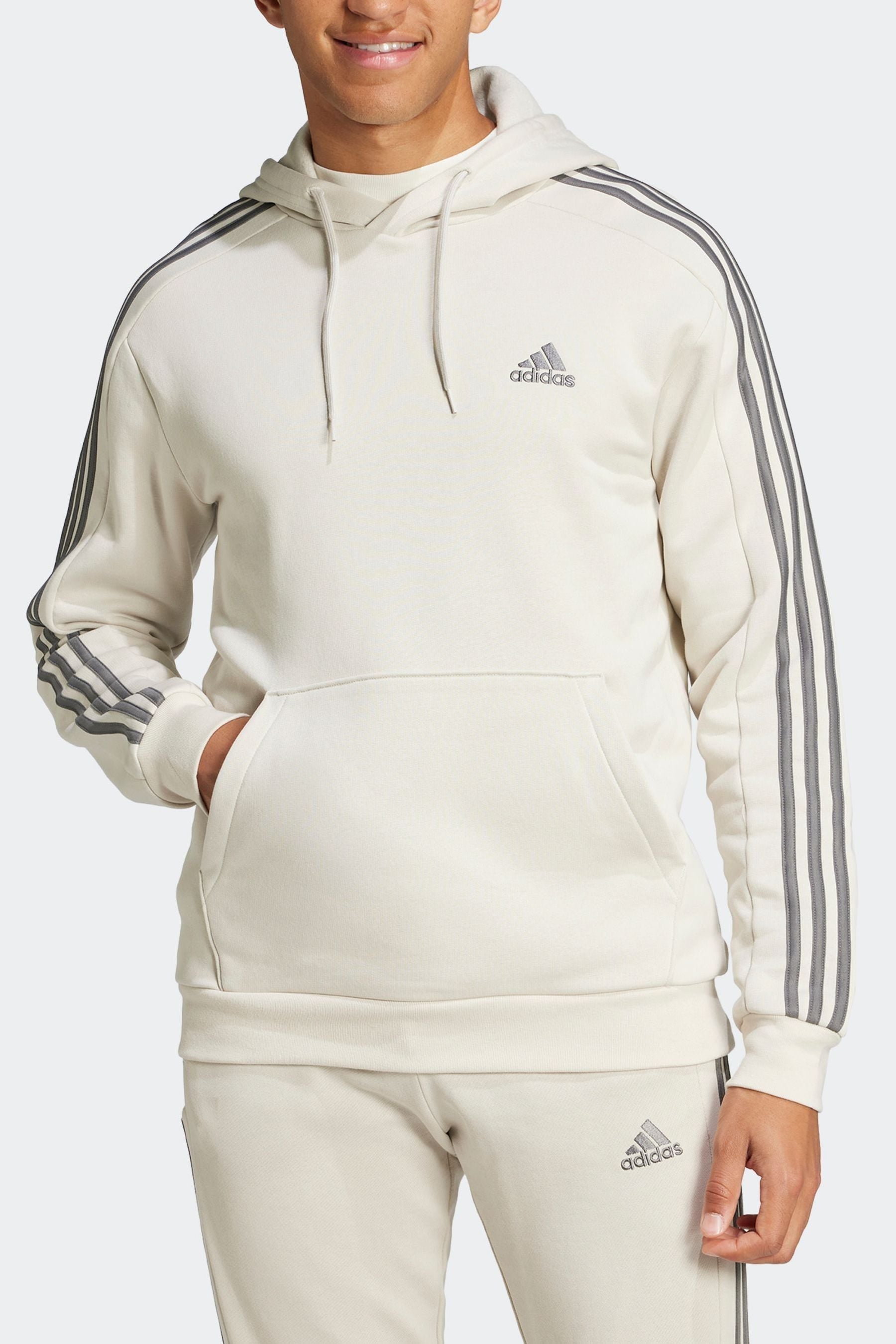 Adidas cream hoodie hotsell