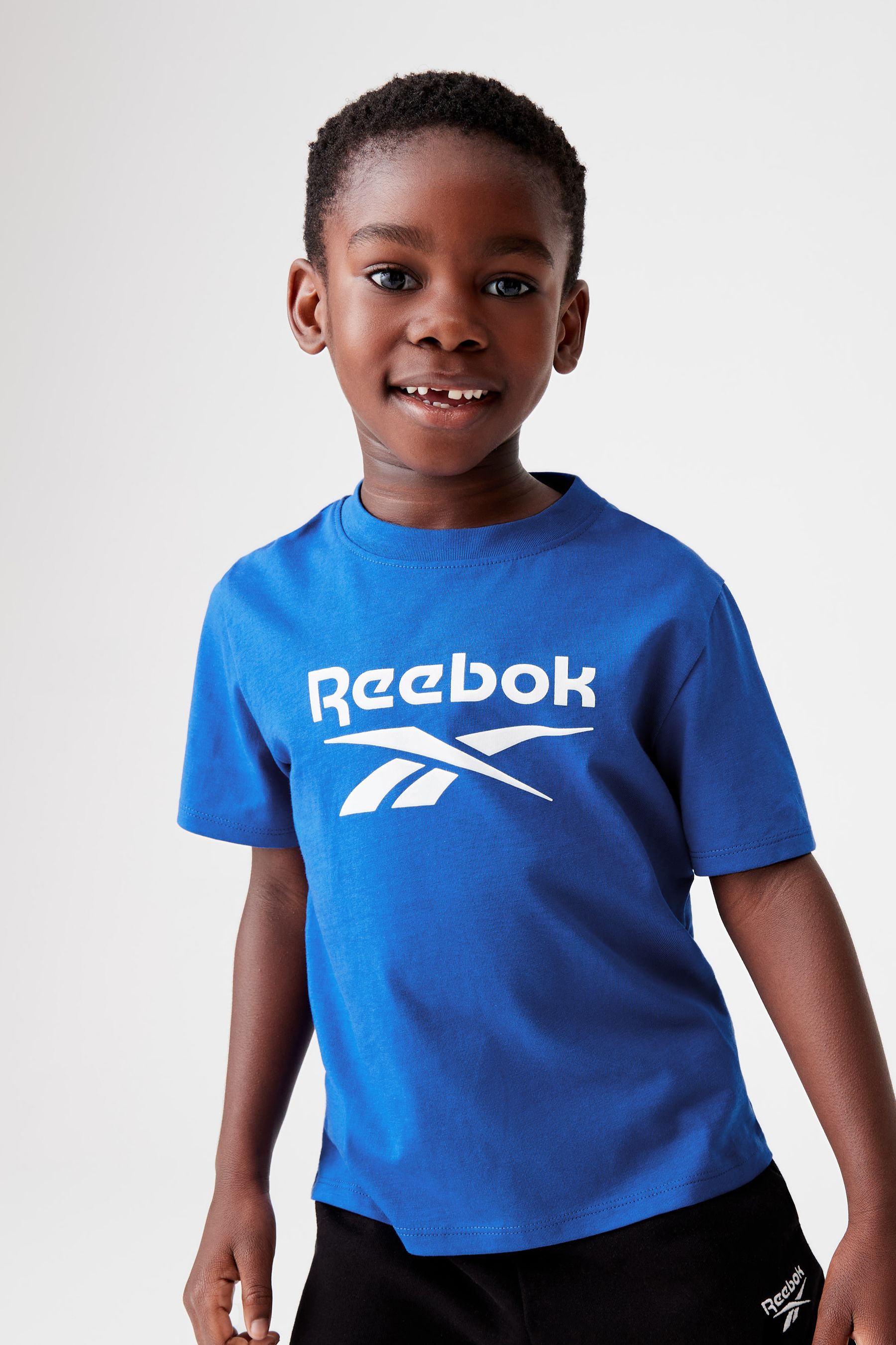 Buy Reebok Junior Logo 100 Cotton T Shirts 3 Pack from the Next UK online shop