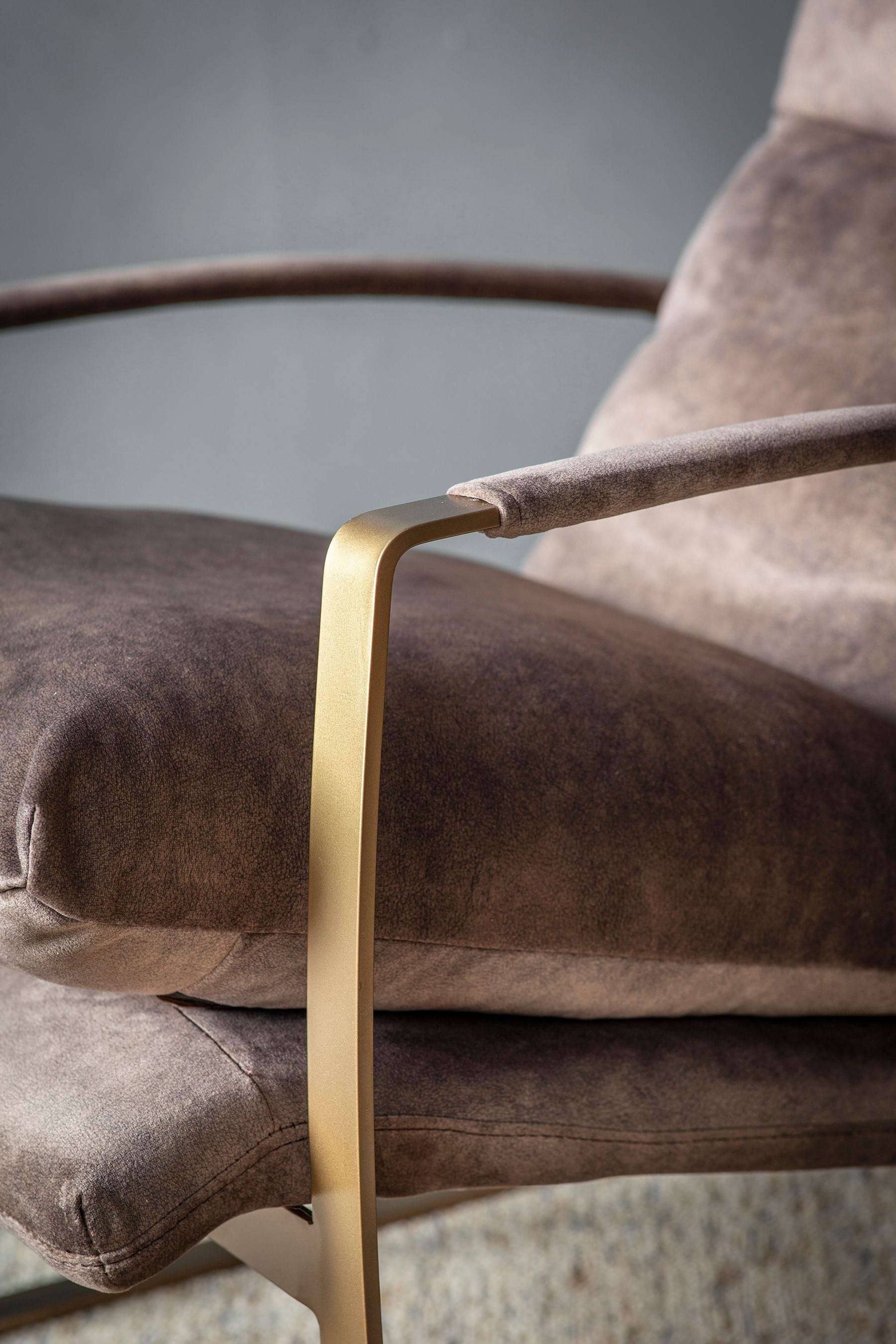 Fabien lounger sale ochre
