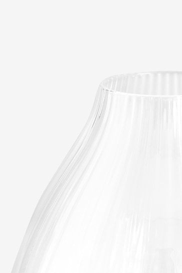 Jasper Conran London Clear Flured Glass Vase