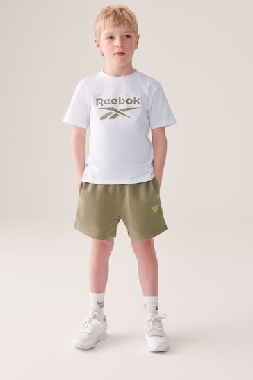Reebok Junior Logo T-Shirt and Shorts Set