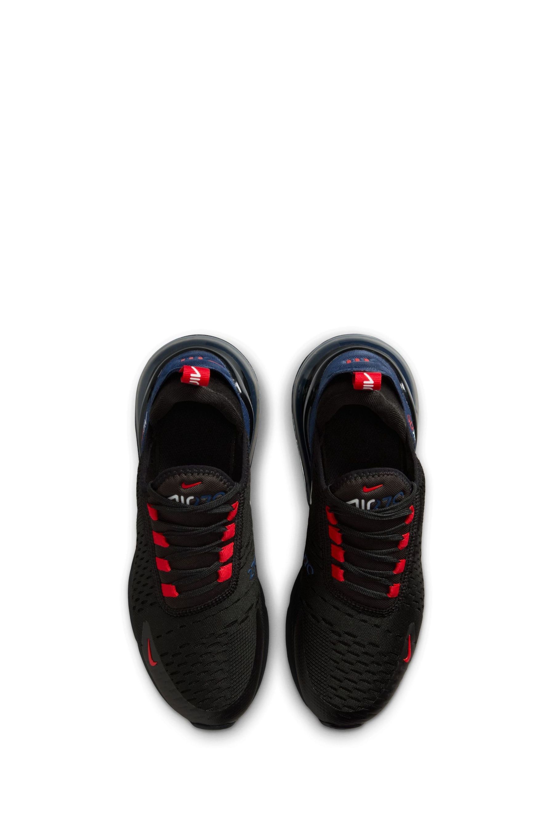 Black & red nikes best sale