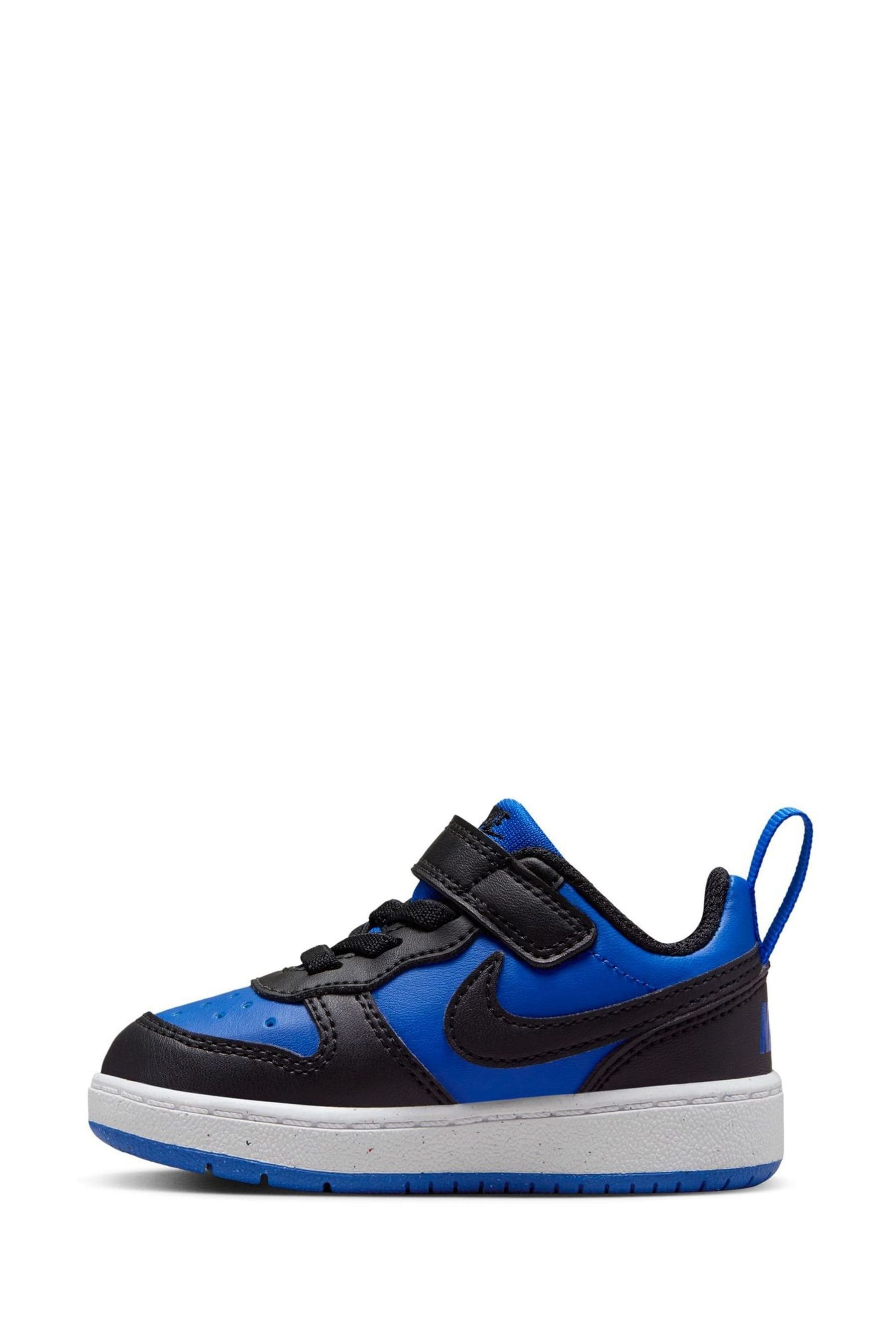 Buy Nike Blue Infant Court Borough Low Recraft Trainers from Next Denmark