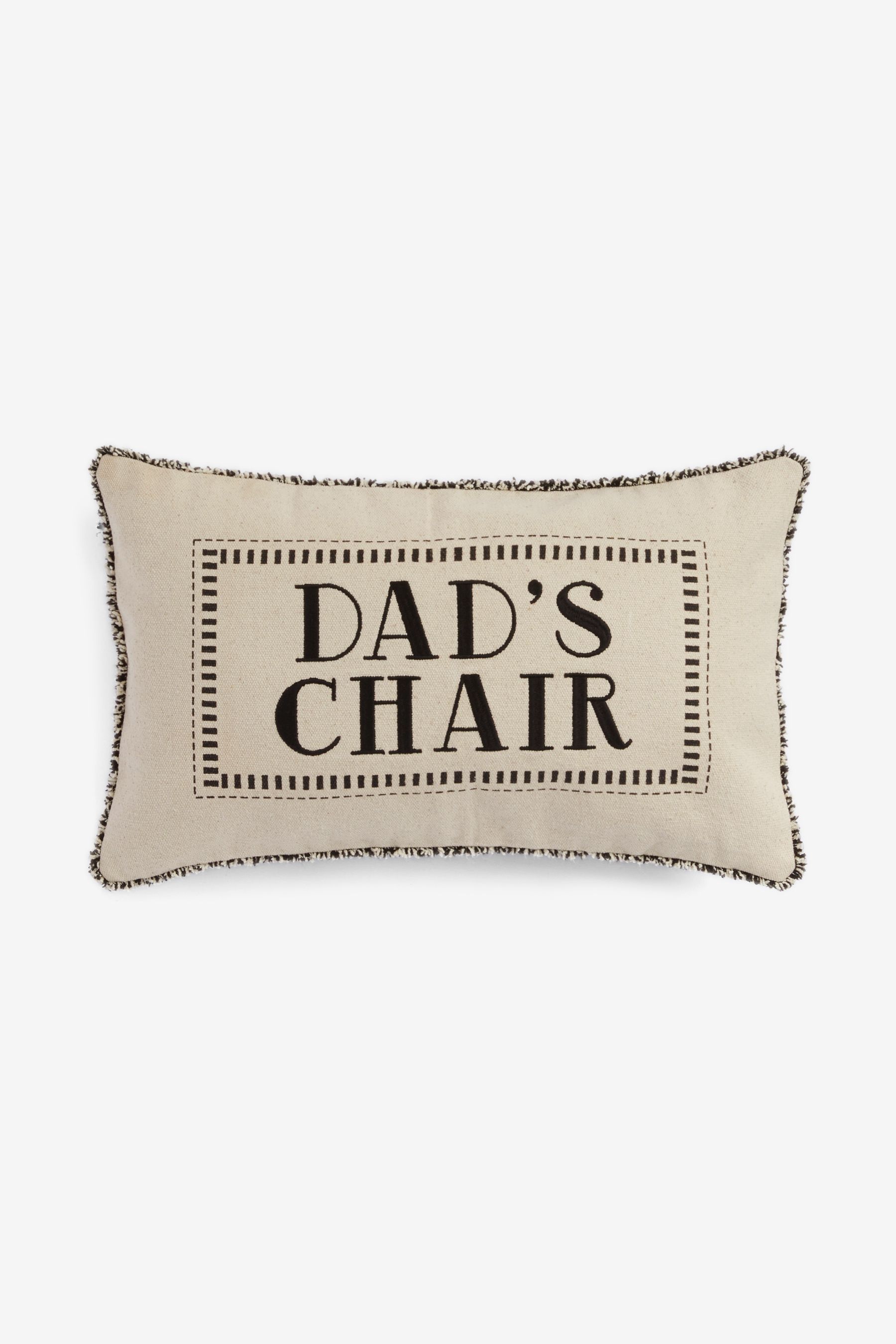 Buy Natural 50 x 30cm Dad s Chair Cushion from Next Luxembourg