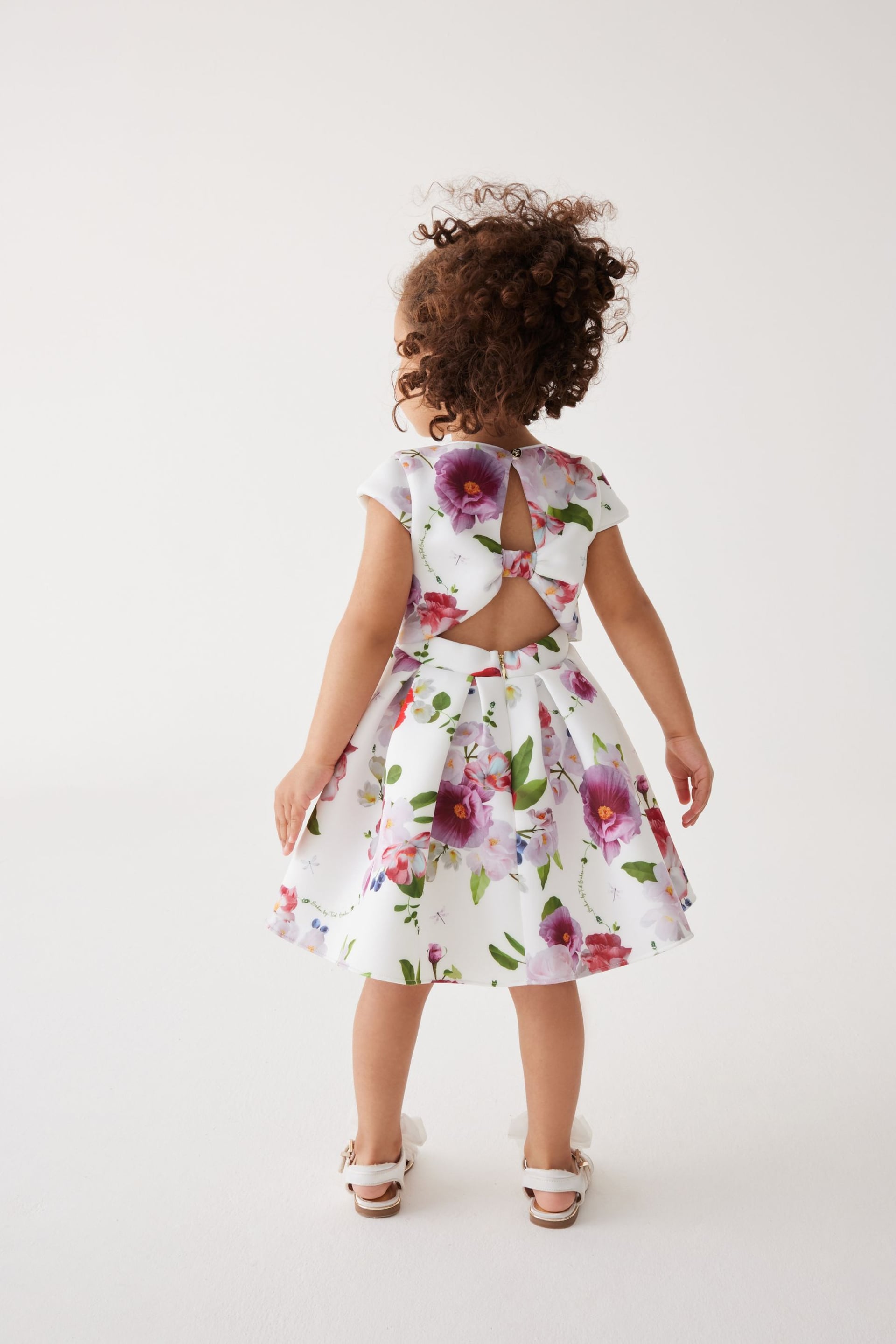 Baker by Ted Baker Floral Scuba Dress - Image 2 of 10