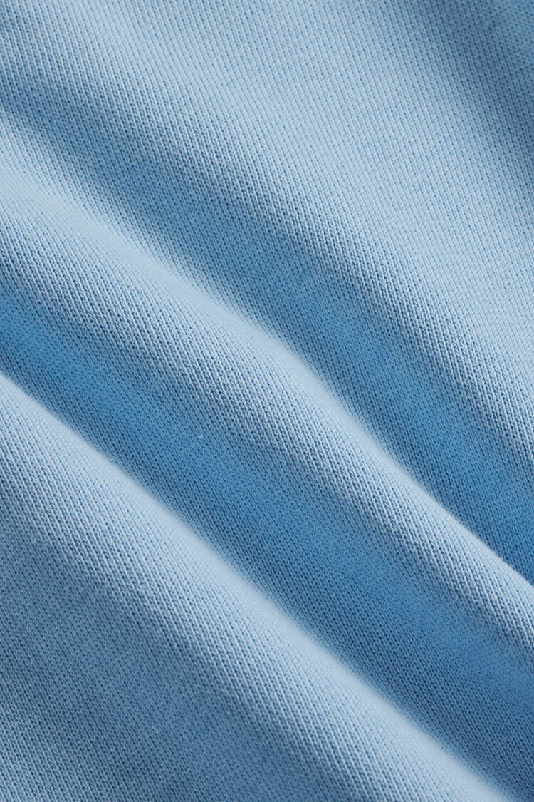 Peckham Rye Blue 100% Cotton Essential Shorts - Image 7 of 7