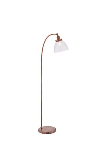 Gallery Home Aged Copper Pierre Floor Lamp