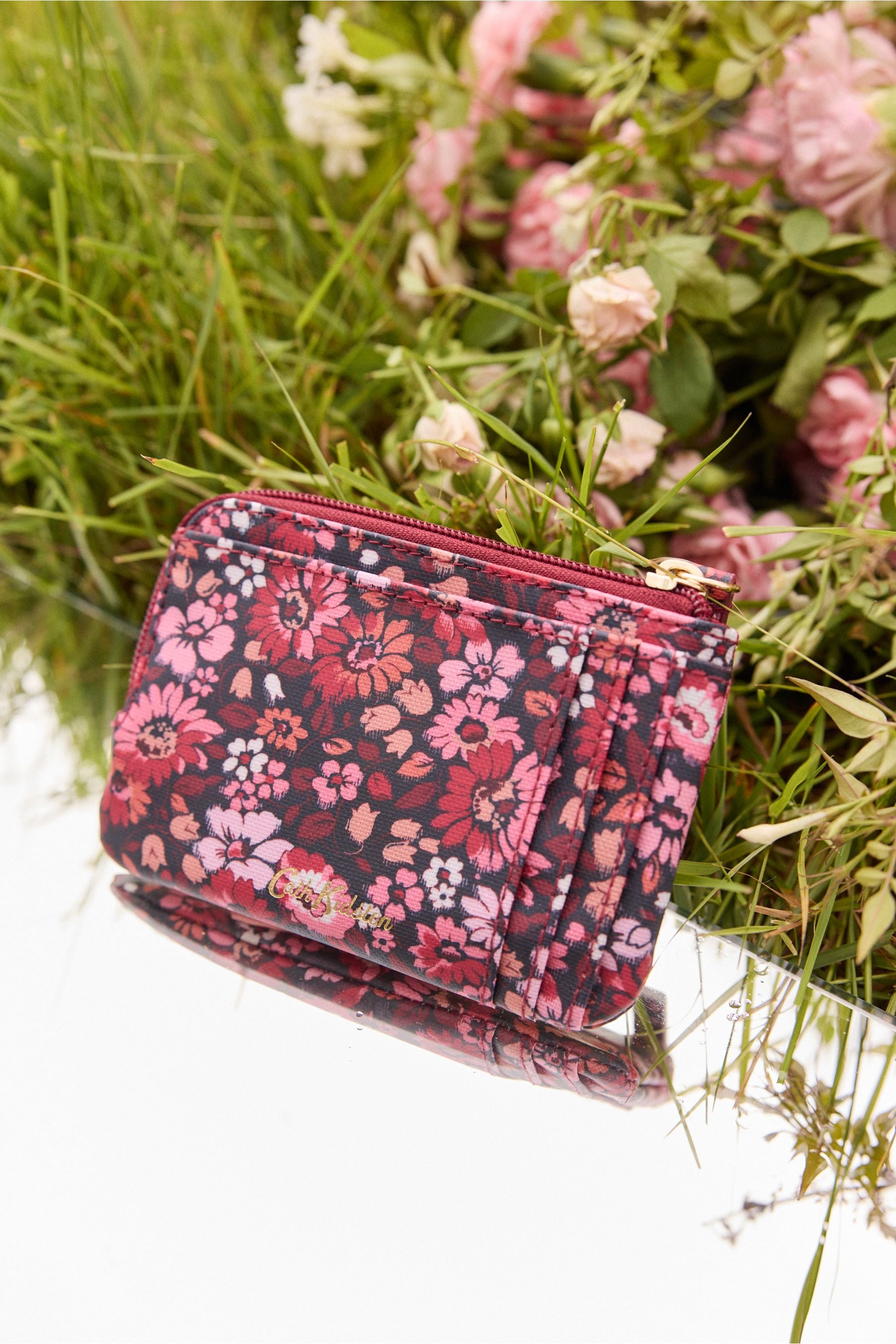 Buy Cath Kidston Burgundy Red Card and Coin Purse from the Next UK online shop