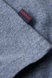 Superdry Light Blue Vintage Logo Embroided T-Shirt - Image 6 of 6